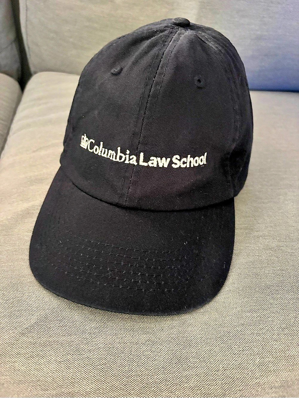 Columbia Law School cap Black Adjustable Cap